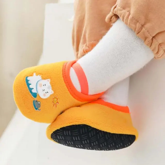 Warm Non-Slip Baby Socks and Shoes for Newborns