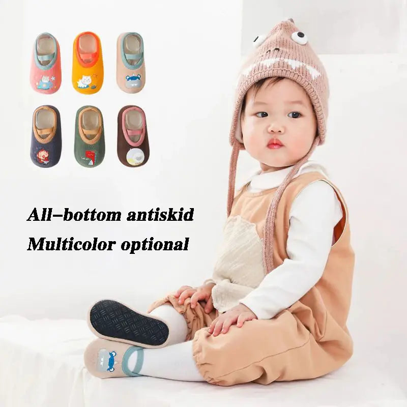 Warm Non-Slip Baby Socks and Shoes for Newborns