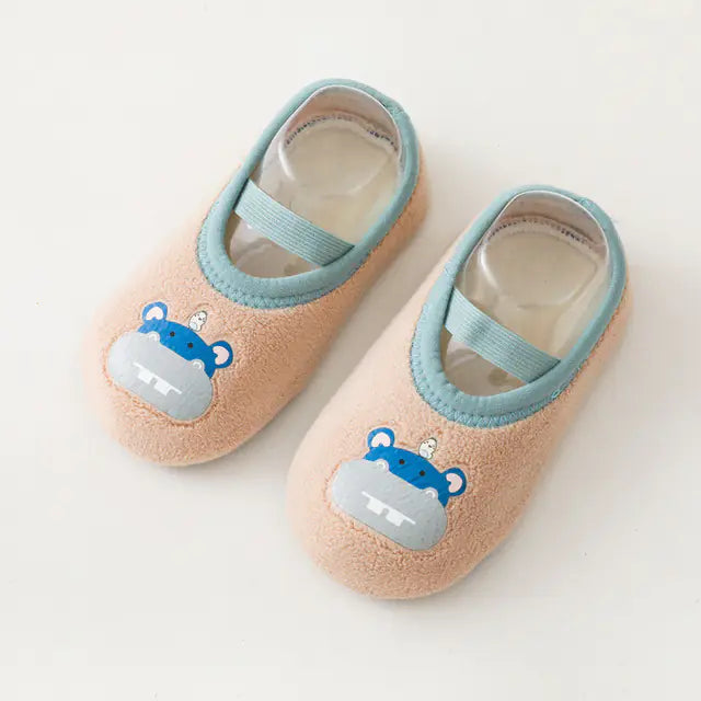 Warm Non-Slip Baby Socks and Shoes for Newborns